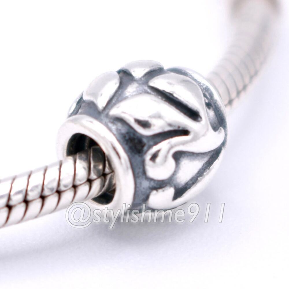 Authentic PANDORA Sterling Silver Floret Charm - 790493